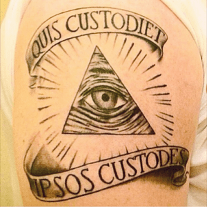 Got this about 6 years ago at West Haven Tattoo in West Haven, CT. #masonic