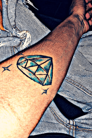 #Diamond #Forearm #ForearmTattoo #Diamante #FirstTattoo #Filter 
