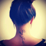 #staygold #gold #neck #lettering #font #woman 