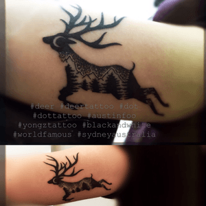Artist: AustinInstagram:Austinzfoo#deer #tattoo #sydneytattoo #yongztatoo #austinzfoo #tattoos #inkstagram #ink #blackandwhite #sydneyaustralia 