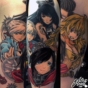 #RWBY #anime #tattoo #fandom by #AlexHeart 