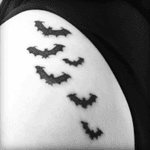 #bats tattoo #halloween 