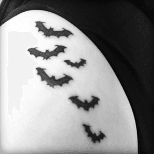 #bats tattoo #halloween 