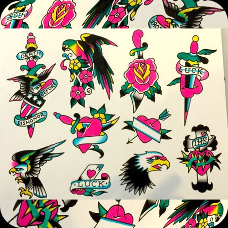 Flash tattoo