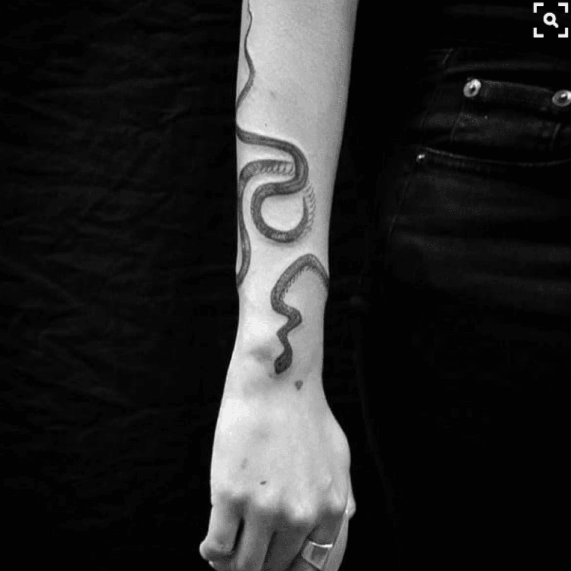 Timeless INK Toronto  Tattoos on Instagram Tribal Snake Wrap Around Just  in Time to Show Off for Summer  redheadtattoo timelessinktoronto  To