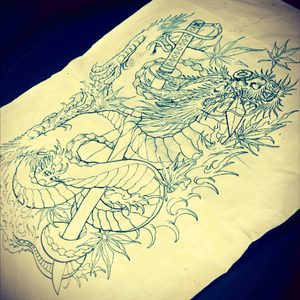 Dragon katana by Nanto
