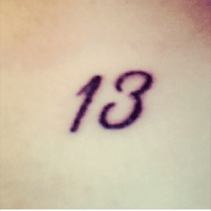 Friday the 13th tattoo #friday13th #unlucky #my13thtattoo 