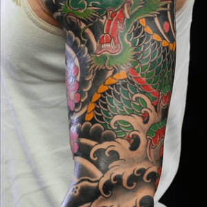 I would love to have Ami finish my sleeve. It would blend well with what I have. #dreamtattoo 