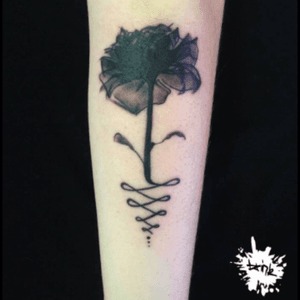 x-ray flower by Brink Tatto Slovenia #tattoo #brink #flower #loveit 