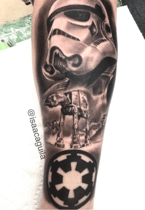 Stormtrooper piece from starwars #starwars #stormtrooper #bnginksociety #bngink #blackandgrey #blackandgreytattoo 