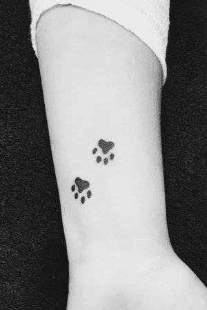 Dog paws - To always remind me that my little fellow is always with me ♥️