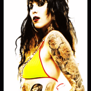 As you can see kat von de i would love this on the side of my right leg 