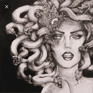 #medusa #goddess #tattoo #megandreamtattoo #chile
