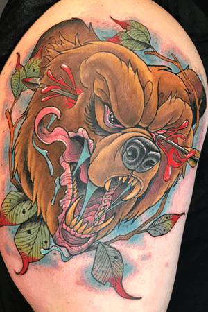 Tattoo by Cosmic Primate Tattoo