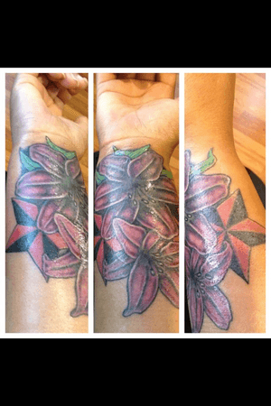 Cover up tattoo. When it was first done...