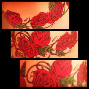 More of my roses that go around my hips and lower back 