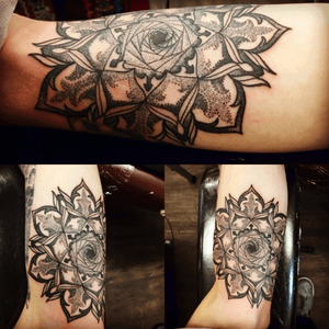 Added another mandala to the sleeve 