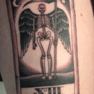 Death tarot from the icelandic tattoo convention today