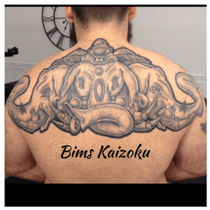 Tattoo cicatrise zéro retouche fait en 2 session de 4 heure #bims #bimstattoo #bimskaizoku #tattoo #tattoos #tattooed #tattooart #tattooartist #tatouage #tatuagem #blxck #blackink #blackwork #blxckink #blxckwork #neotrad #graffiti #ink #elephant #animal #paris #paristattoo #paname #8emeencre #champselysees #laplusbelleavenuedumonde #french #france