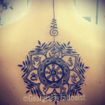 C H A K R A // M A N D A L A Done by me not long ago #chakras #unalome #unalometattoo #mandala #buddahist #ink #femaleartist #tattooartist #linework 