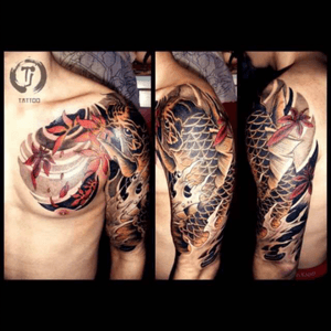 my work #tattoo #tattooartist #tattoos #samuraitattoo #tjtattoo #tattoolife #nyctattoo 
