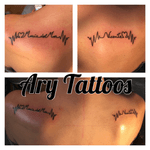 Tattoo de nombres 📈📉 Ary Tattoos
