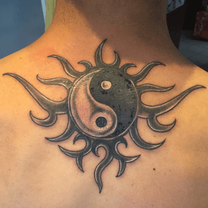 #firsttattoo #yingyang 