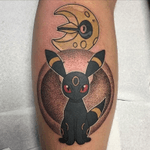 Umbreon tattoo #moon #cat #pokemon 