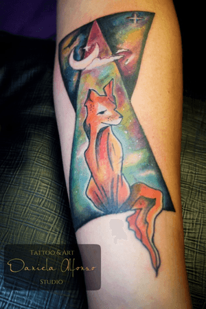 Fox and space. 