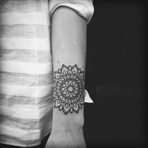 Speechless over the #beauty of this #mandala.#dreamtattoo #af #tattoogoals 