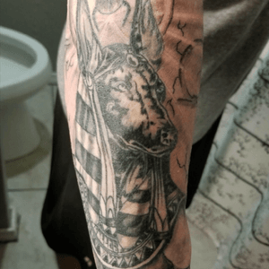 Anubis tattoo