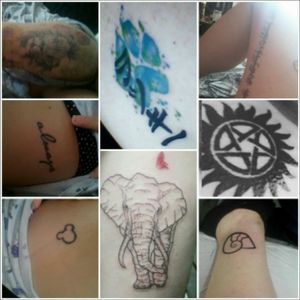 All my tattoos #italiantattooartist #diegogktattooist #Supernatural #mikeymouse #harrypotter #minimalist #elephant #TheLordOfTheRings #TheLittleMermaid #lion #flower #butterfly 