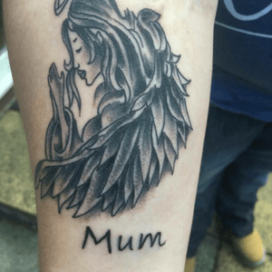 A memorial tattoo for my mum who past away in april this year 2016 😥