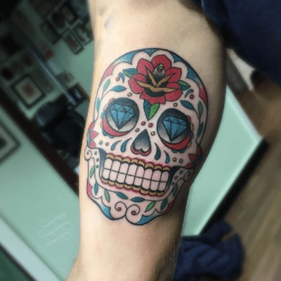 sugar skull tattoo los angeles｜TikTok Search