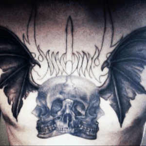 #skull #faces #nazgul #wings #crown