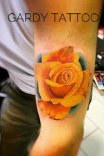 Realism yellow rose #realism #tattoodo #tattoos #realistictattoo #rose #flowertattoo #tattoooftheday