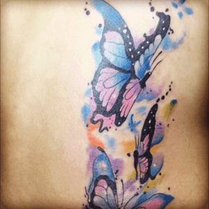 #buterflies #watercolor 