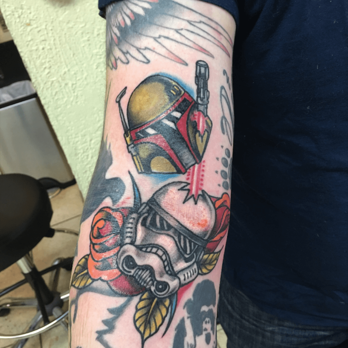 Tattoo uploaded by Tattoodo • Star Wars tattoo by Alex Zampirri