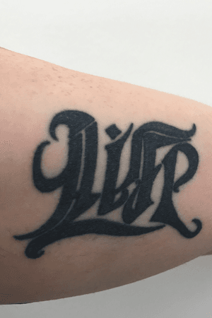 Life/Death Ambigram