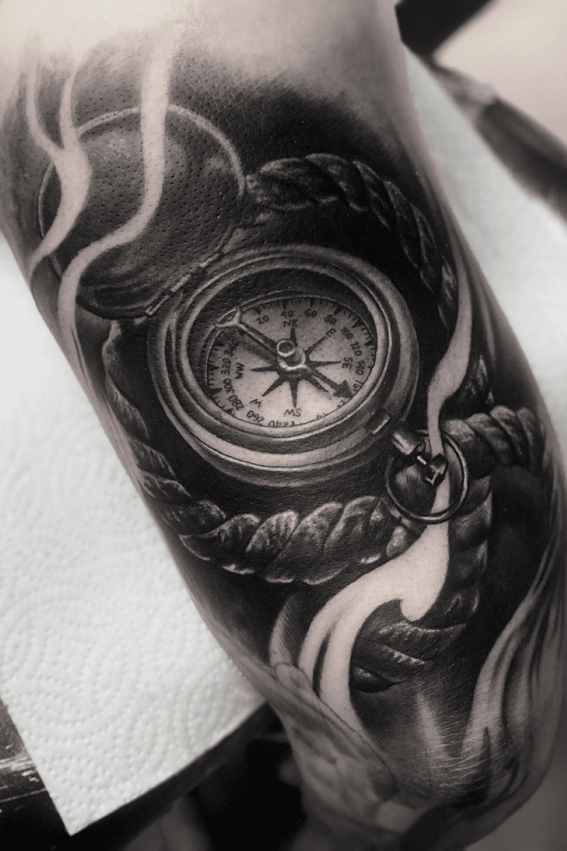 113 Compass Tattoo Designs To Help You Find Your Way