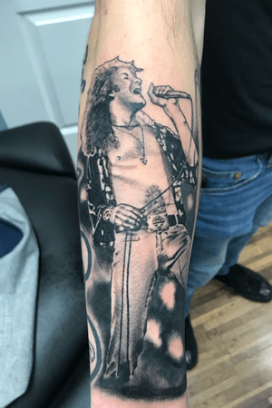 Robert Plant Tattoo #ledZeppelin 
