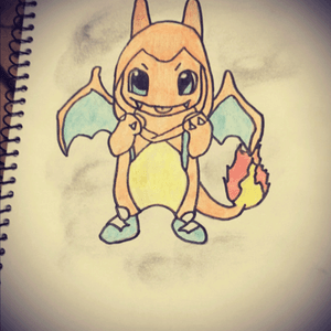 This will be my next tattoo #charmander #pokemon #icantdraw
