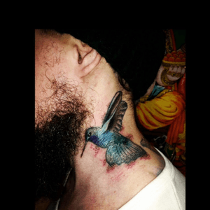 #tattoo #hummingbird 