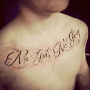 No guts, no glory #chest #script 