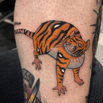 Tiger rat at the Aachen tattoo expo! 