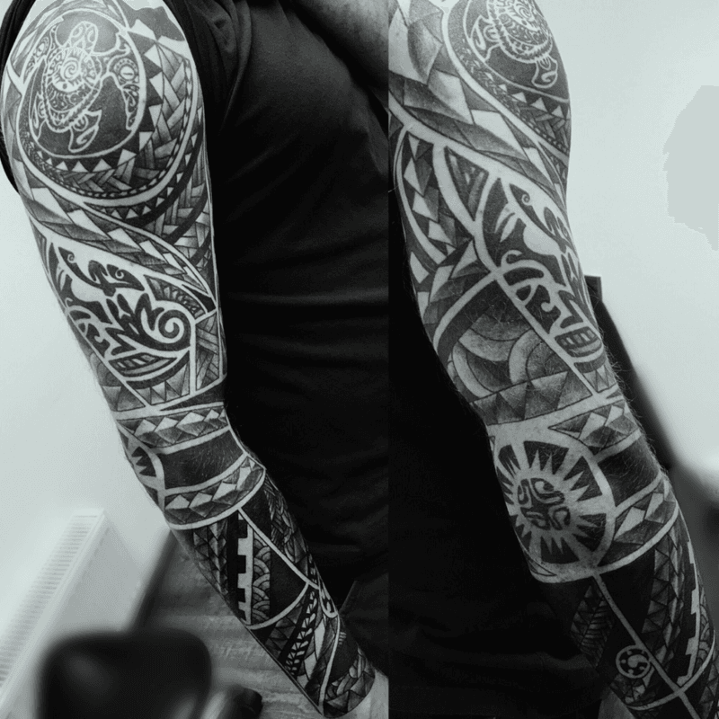 Tattoo uploaded by Ferenc Nemeth • Maori full sleeve Facebook ...