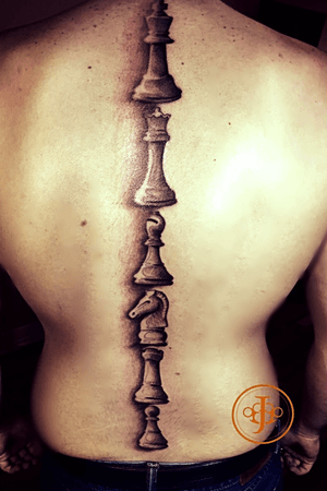 Chess tattoo #chess #chesspiece 
