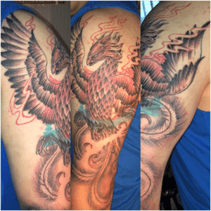 Coverup of a phoenix that is still in progress