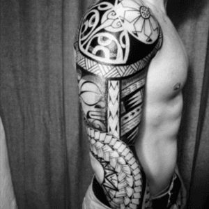 Tattoo by Moana toa polynesian tattoo