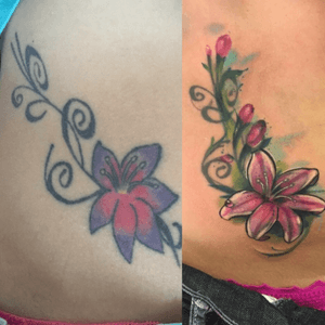 Cover up, some people take a risk others prefer pay #coverup #CoverUpTattoos #tattooartist 